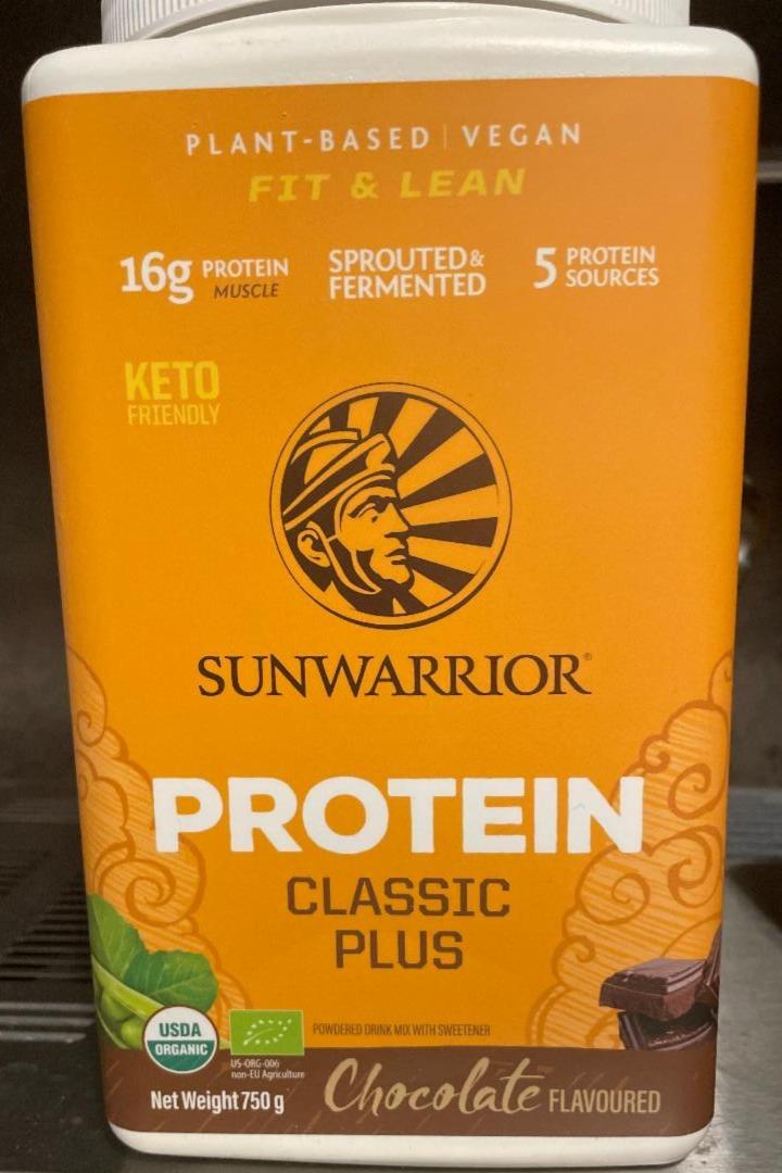 Fotografie - Bio Protein Classic Plus chocolate Sunwarrior