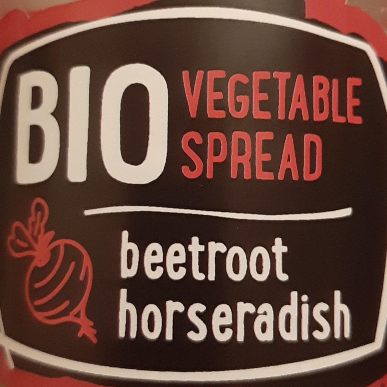 Fotografie - Bio vegetable spread beetroot horseradish