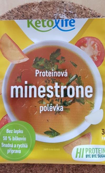 Fotografie - Proteinová polévka minestrone Ketolife
