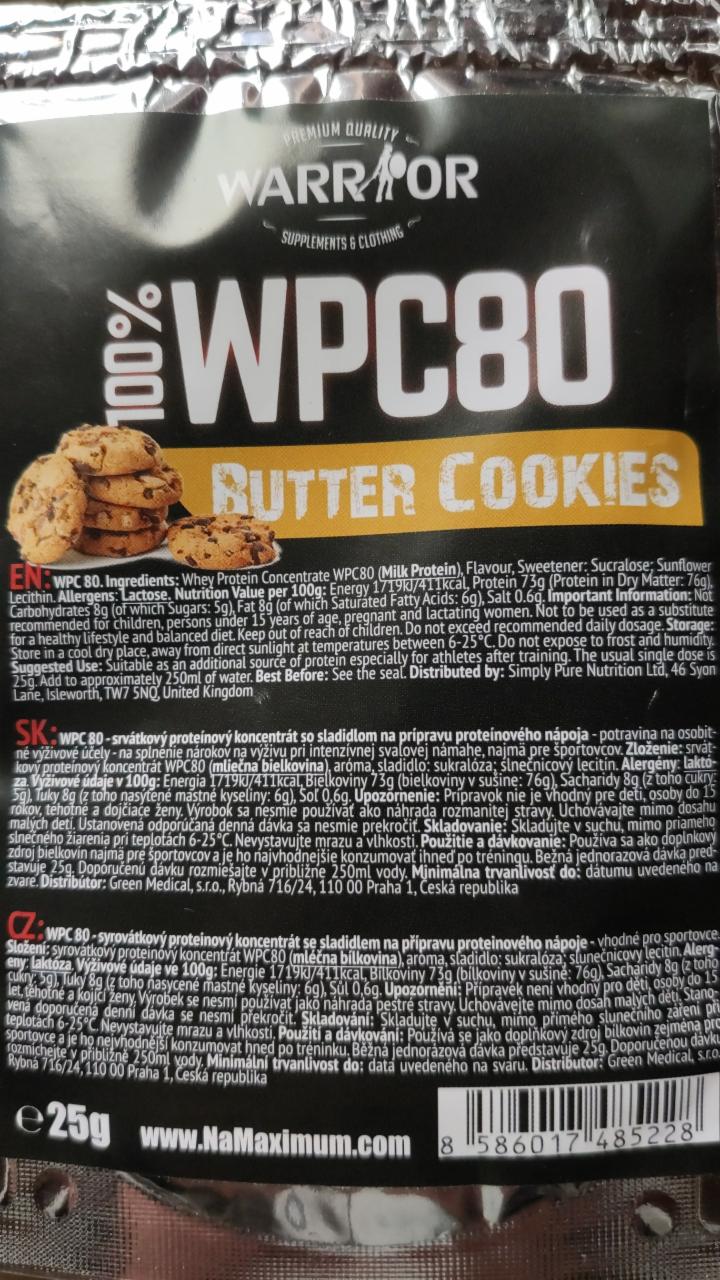Fotografie - WPC 80 butter cookies Namaximum