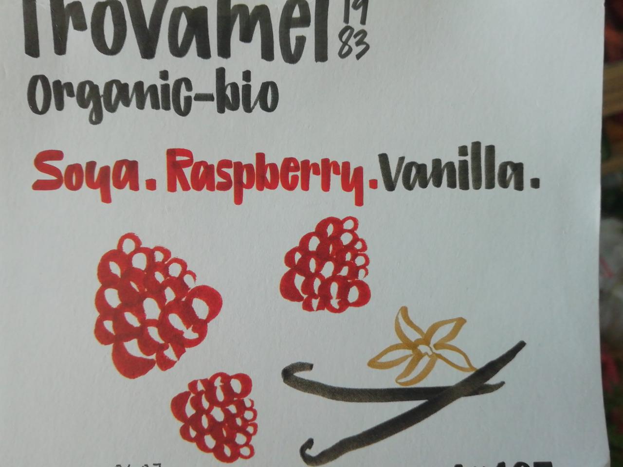 Fotografie - Provamel Soya raspberry-vanilla dezert
