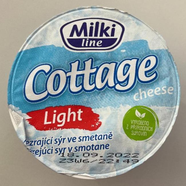 Fotografie - Cottage cheese light Milki line