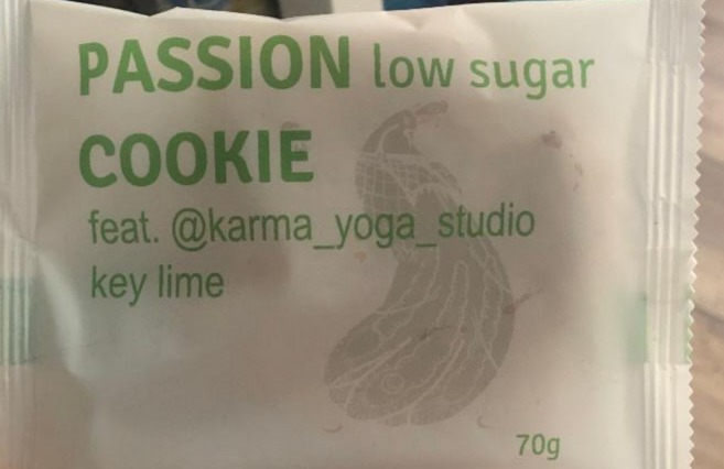 Fotografie - passion low sugar cookie key lime