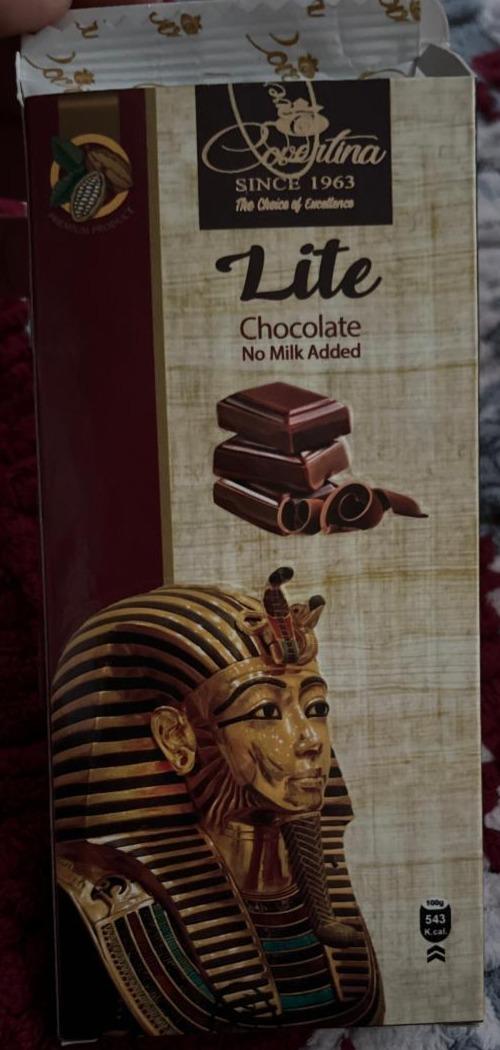 Fotografie - Lite Chocolate No Milk Added Covertina