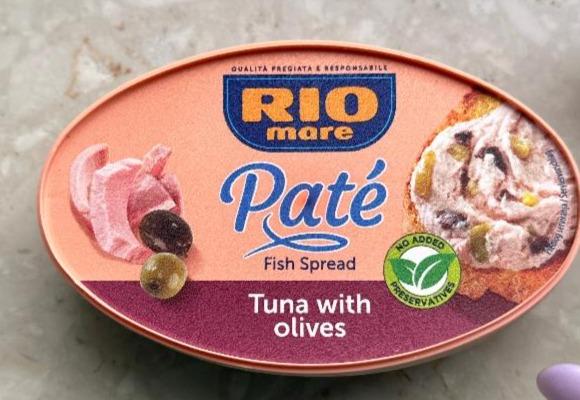 Fotografie - Paté Tuna Cream with Olives Rio mare