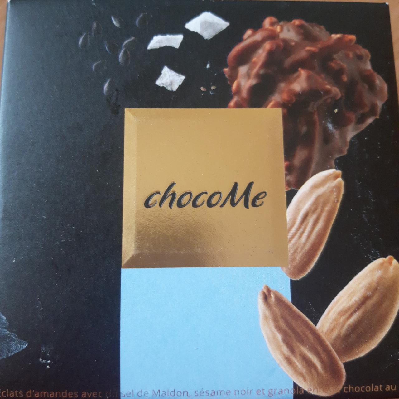 Fotografie - Mandlové tyčinky s maldonovou solí, černým sezamem a granolou v mléčné čokoládě chocoMe