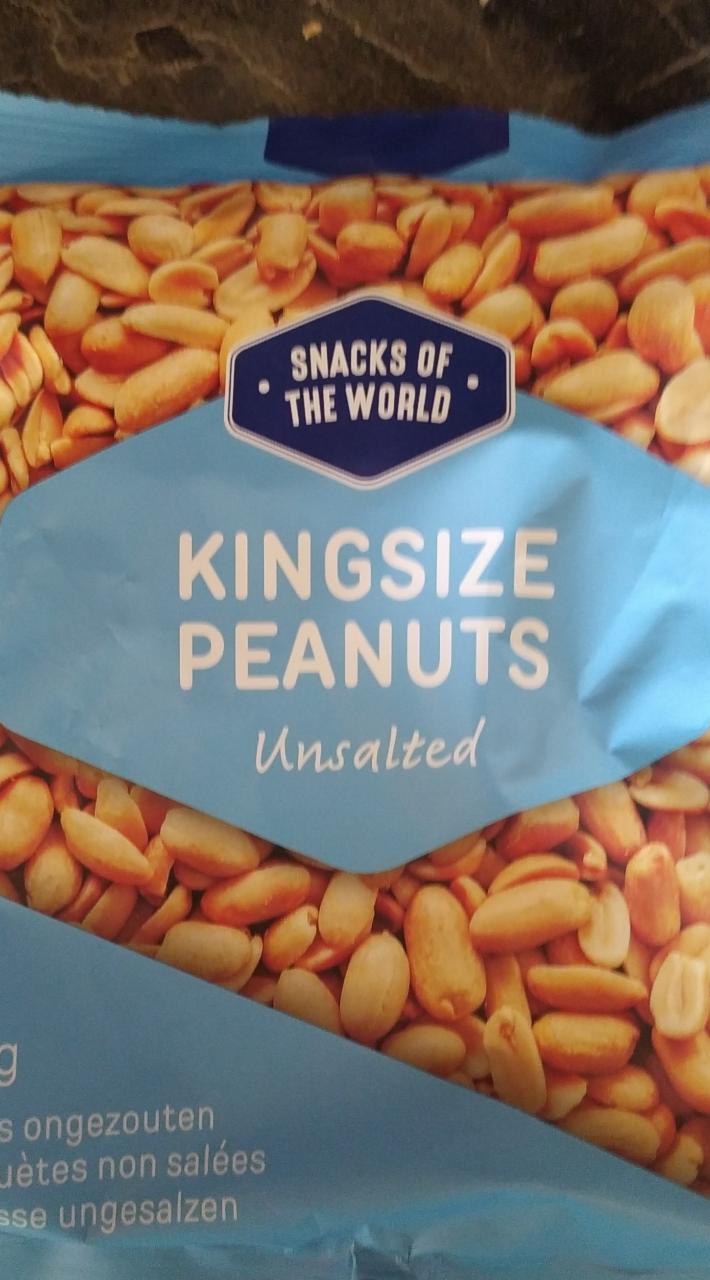 Fotografie - Kingsize Peanuts Unsalted Snacks of the world