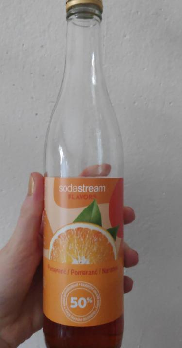 Fotografie - Sodastream Sirup 50% pomeranč