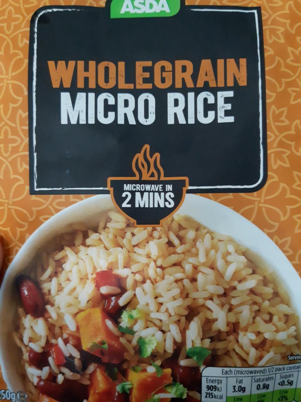 Fotografie - Wholegrain Micro Rice Asda
