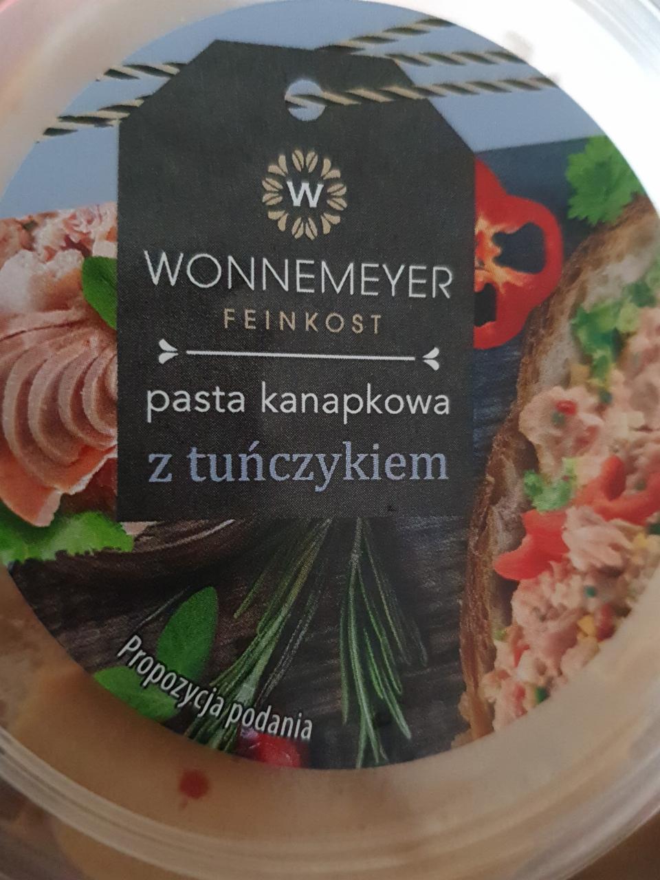 Fotografie - Wonnemeyer pasta kanapokowa z tuńczykiem