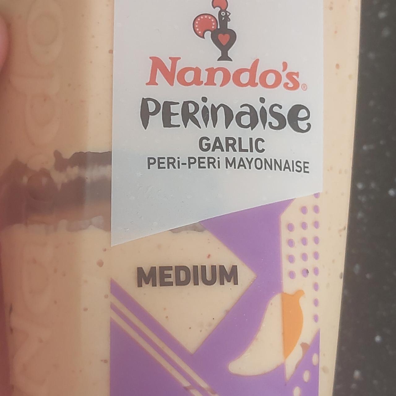 Fotografie - Perinaise garlic medium Mayonnaise Nando's