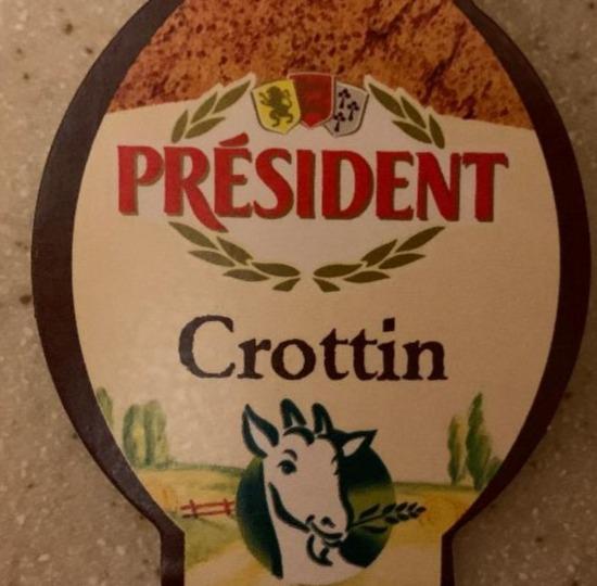 Fotografie - Crottin loži sýr President