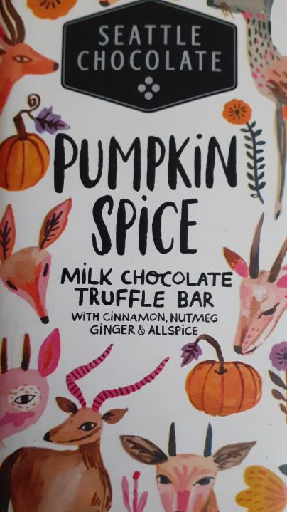 Fotografie - Pumpkin Spice Truffle Bar Seattle Chocolates