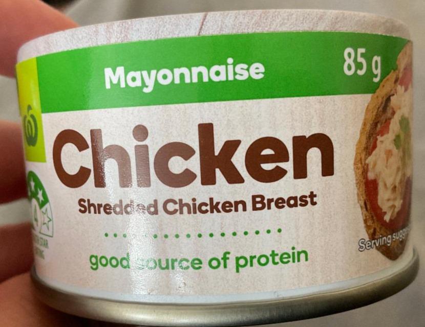 Fotografie - Mayonnaise Chicken Shredded Chicken Breast