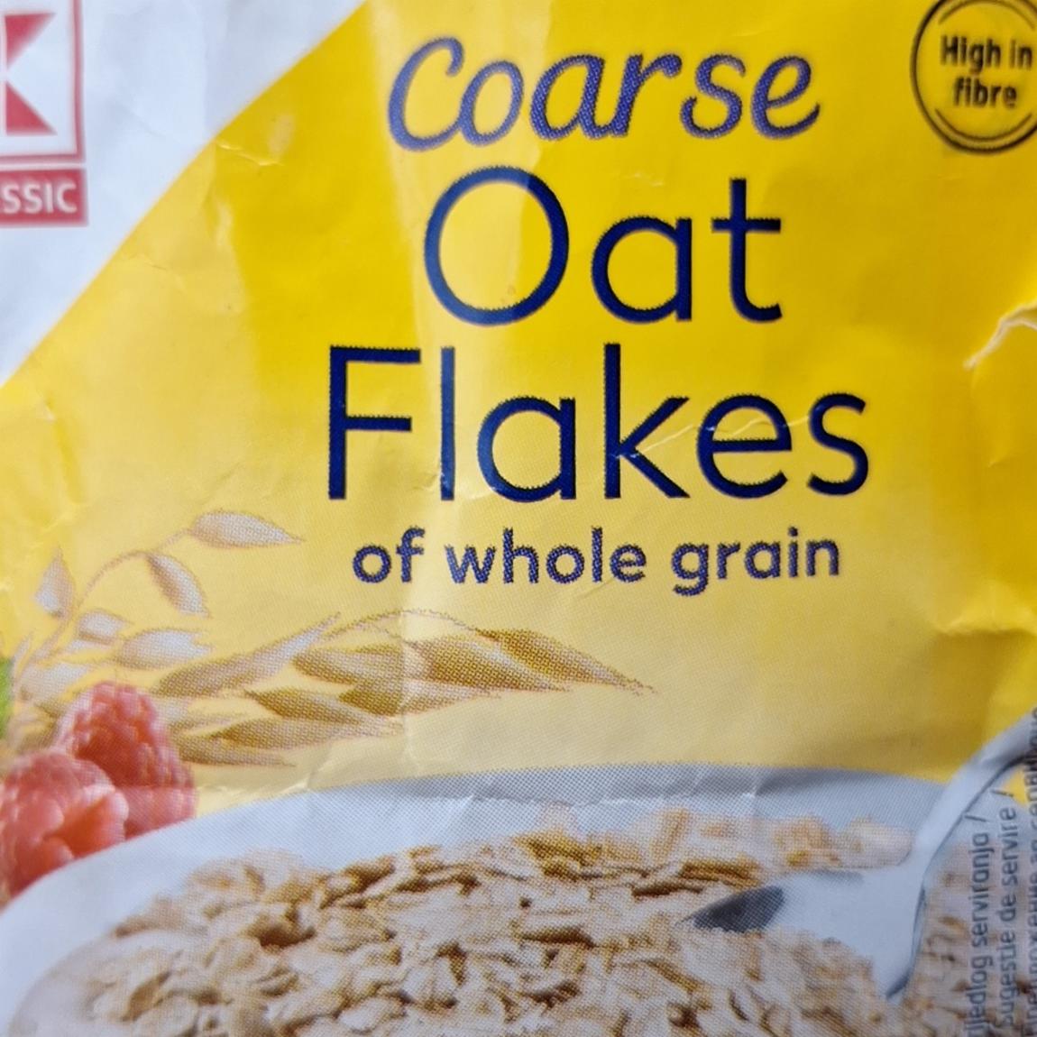 Fotografie - Coarse Oat Flakes of whole grain K-Classic
