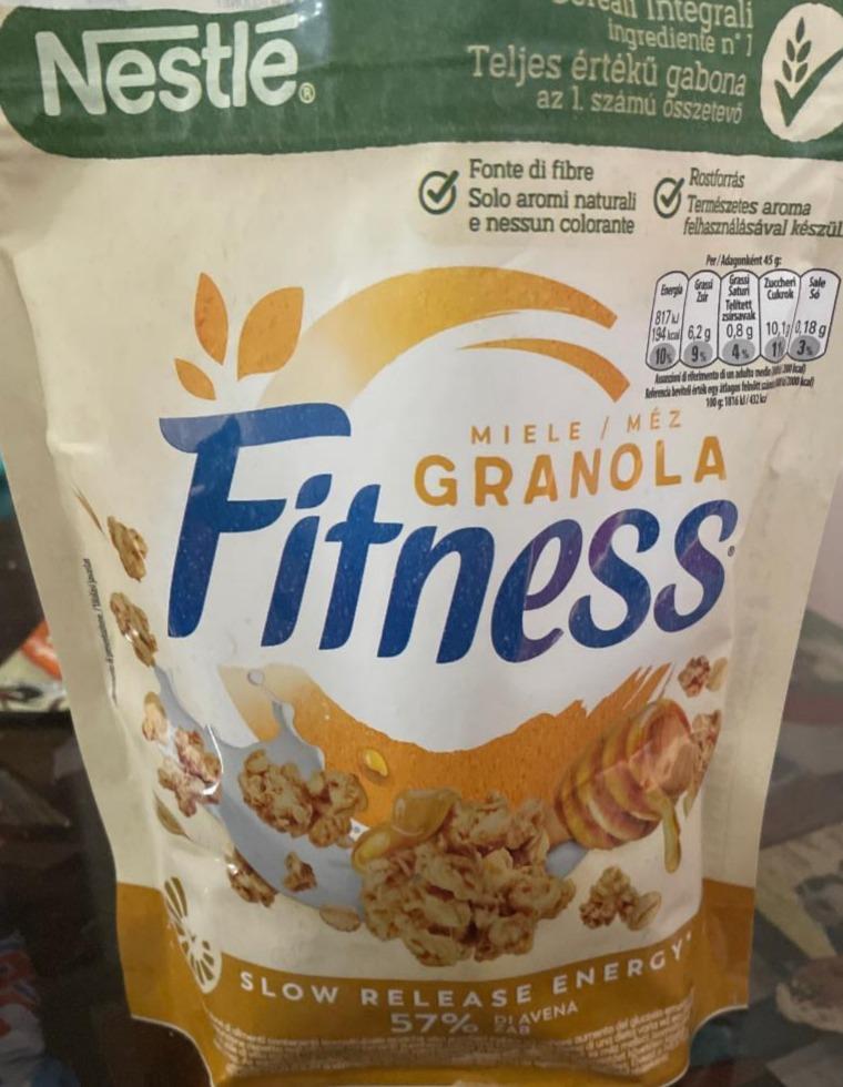 Fotografie - Fitness honey granola Nestlé