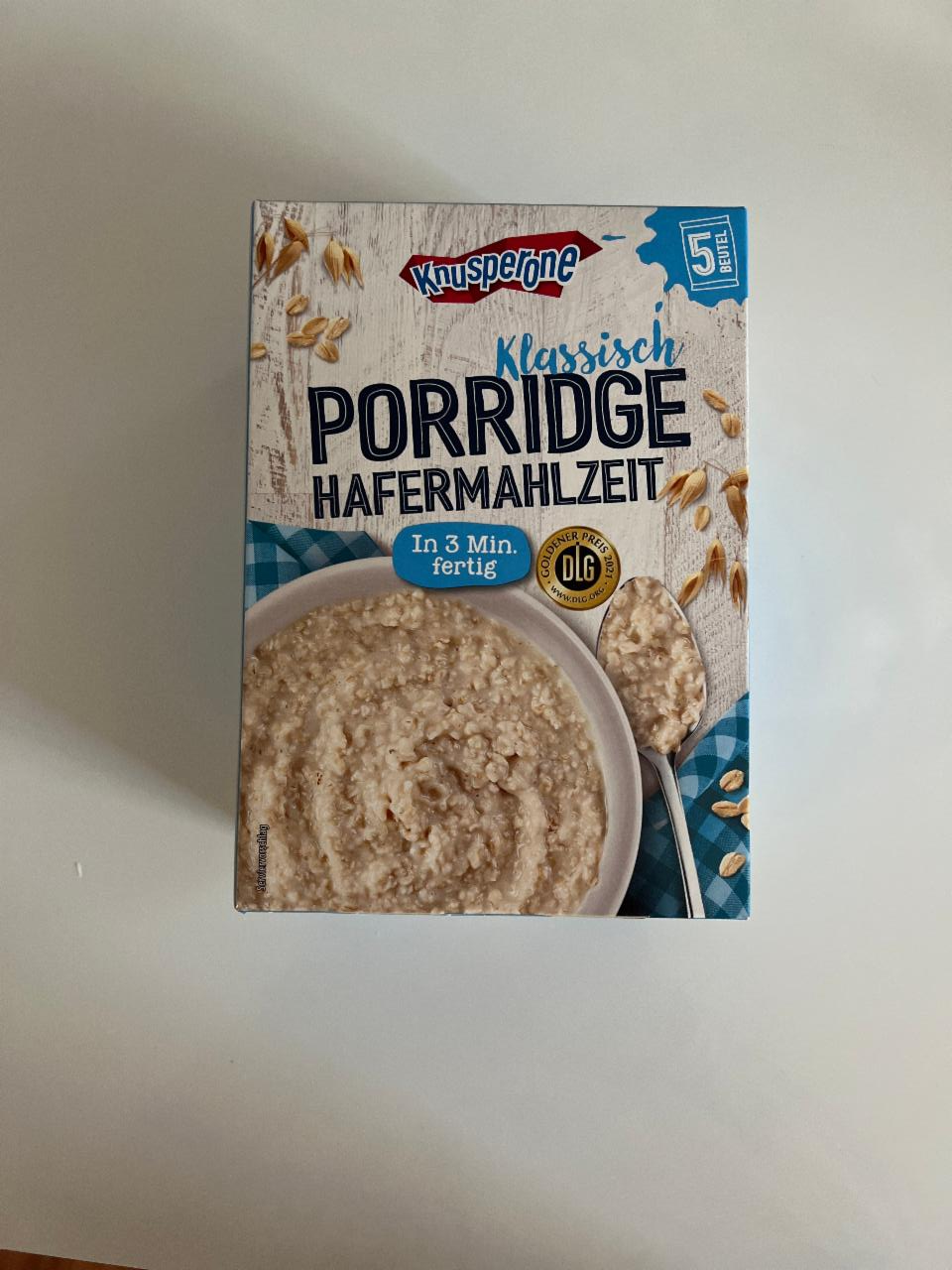 Fotografie - Porridge Klassisch Hafermahlzeit Knusperone