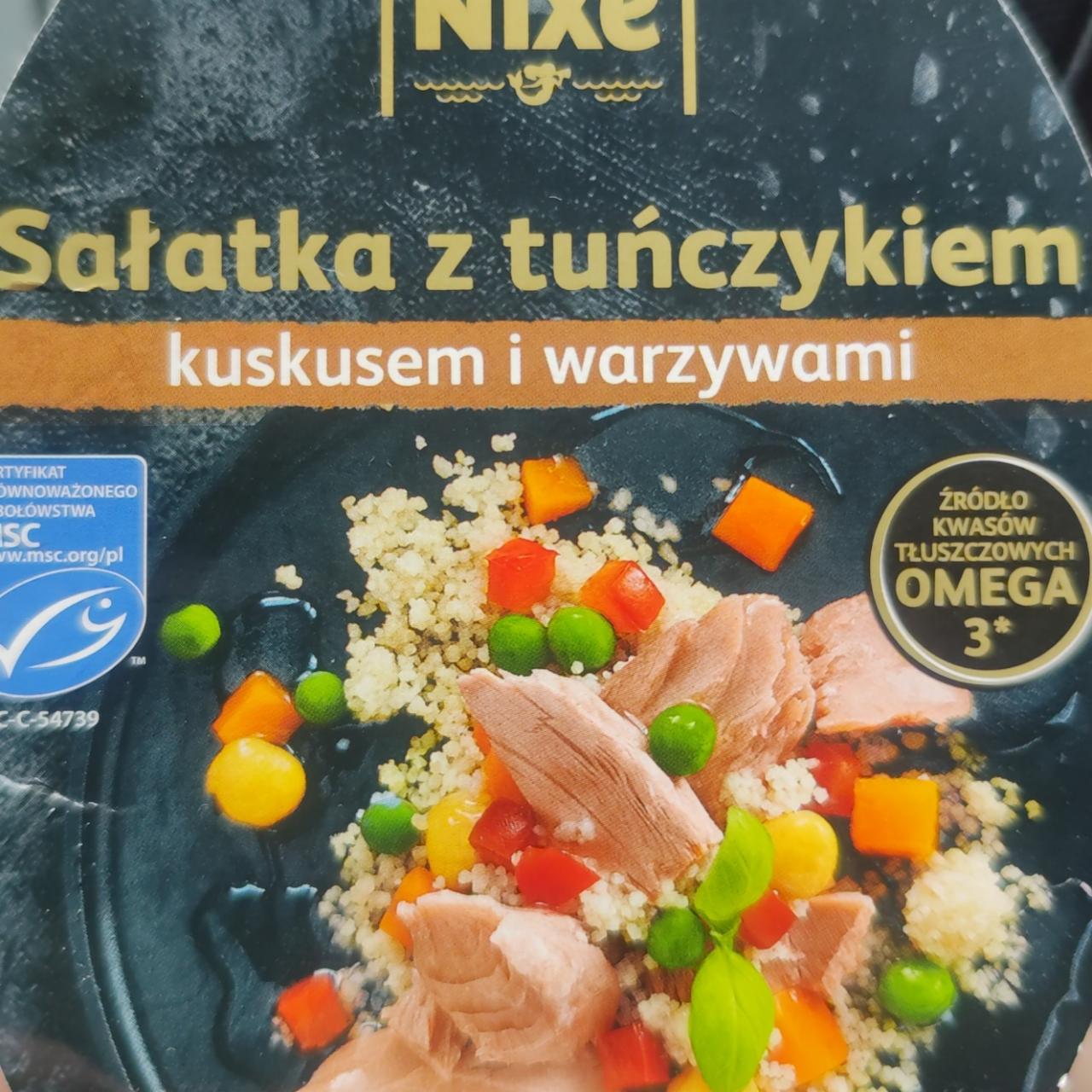 Fotografie - Salatka z tuńczykiem kuskusem i warzywami Nixe