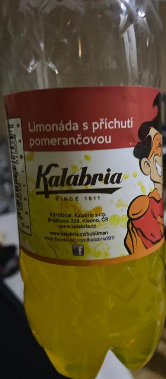 Fotografie - Limonáda s příchutí pomerančovou Kalabria