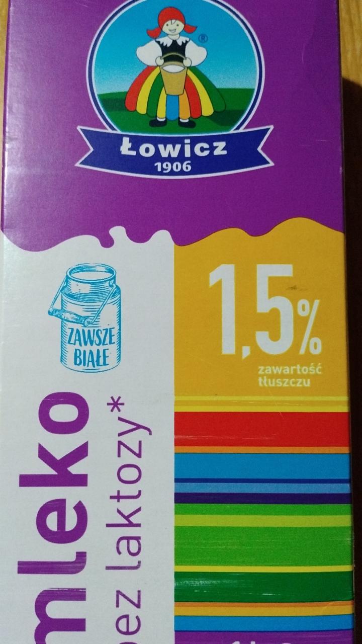 Fotografie - Mleko bez laktozy 1,5% Łowicz