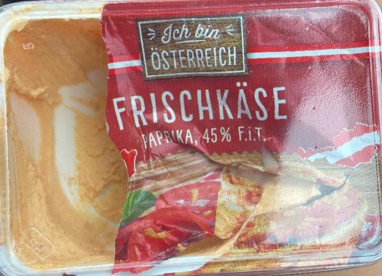 Fotografie - Frischkäse Paprika 45 % Ich bin Ósterreich