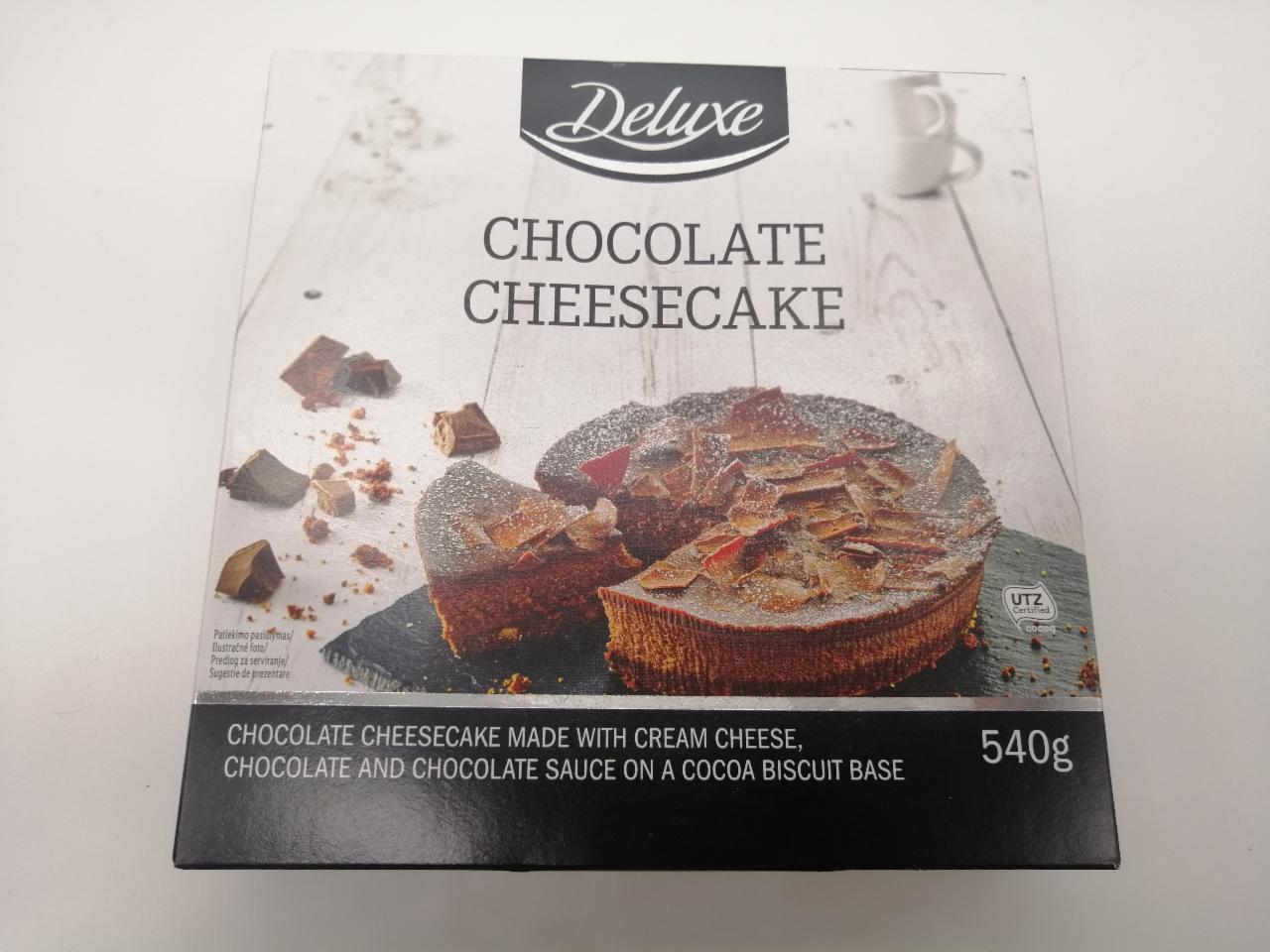 Fotografie - Chocolate Cheesecake Lidl Deluxe