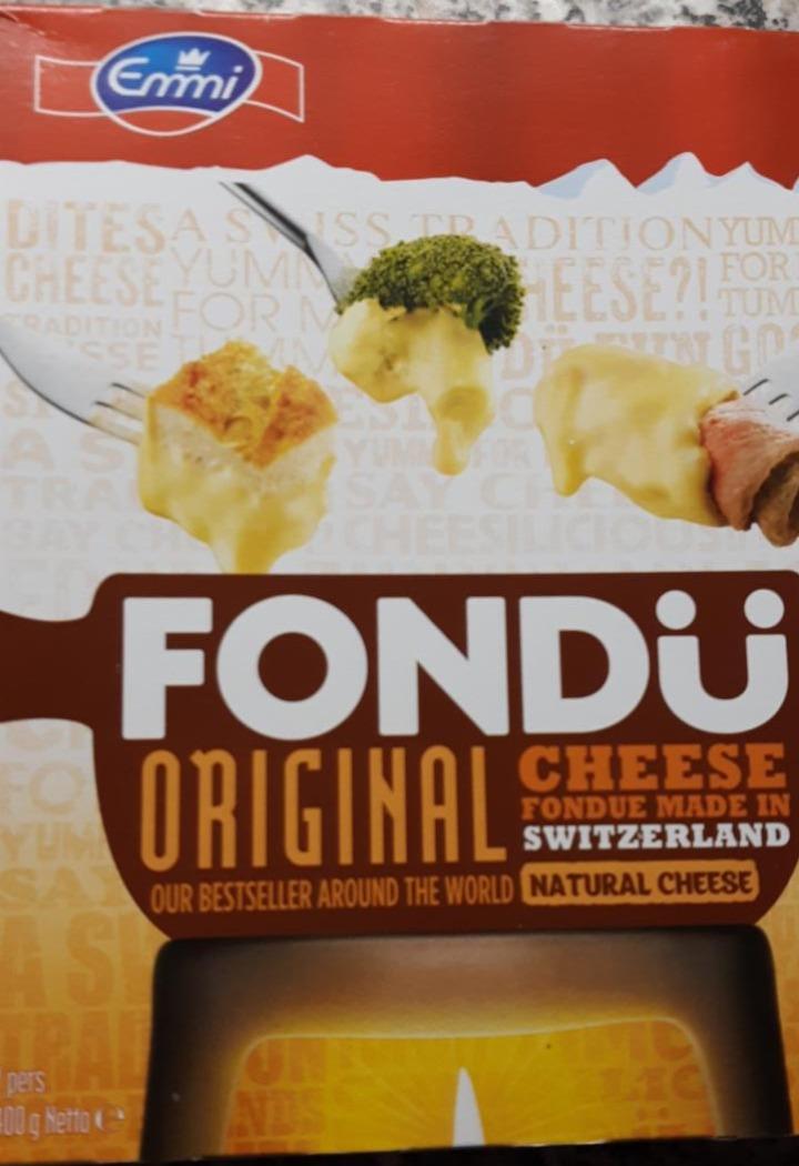 Fotografie - Swiss cheese fondue Emmi