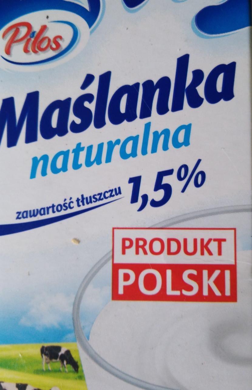 Fotografie - Maślanka naturalna 1,5% Pilos