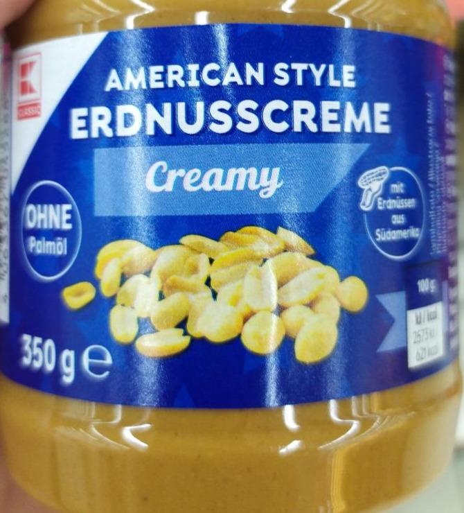 Fotografie - American Style Erdnusscreme creamy K-Classic