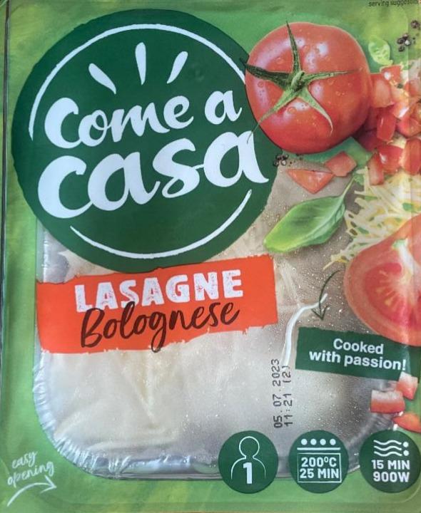 Fotografie - Lasagne Bolognese Come a casa