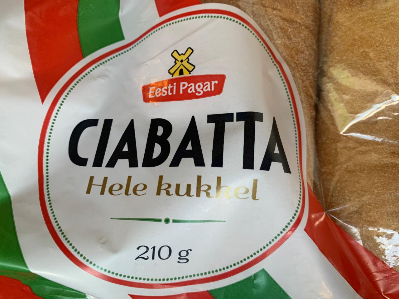 Fotografie - Ciabatta Hele kukkel Eesti Pagar
