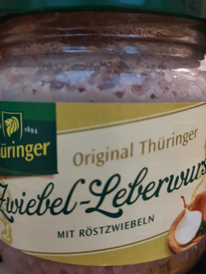 Fotografie - Zwiebel-Leberwurst Original Thüringer