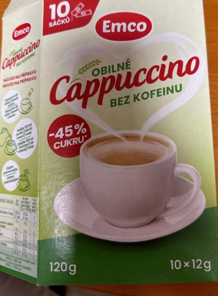 Fotografie - Obilné Cappuccino bez kofeinu Emco