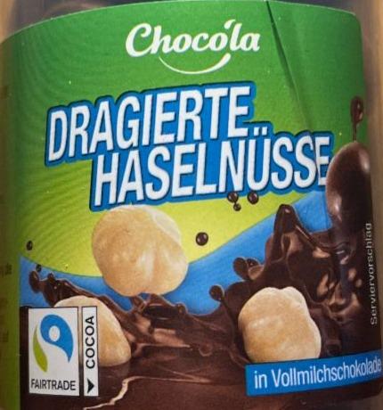 Fotografie - Dragierte Haselnüsse in Vollmilchschokolade Chocola