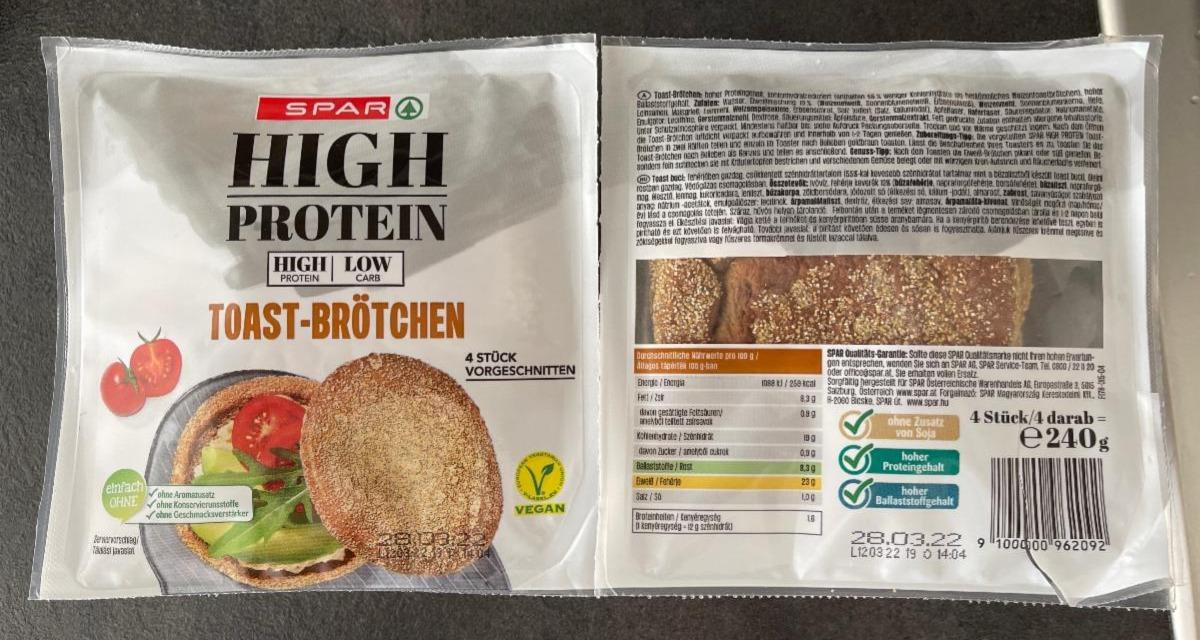 Fotografie - High Protein Toast-Brötchen Spar