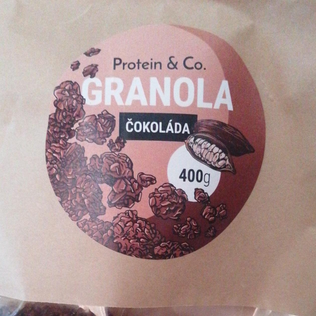 Fotografie - Granola čokoláda Protein & Co.
