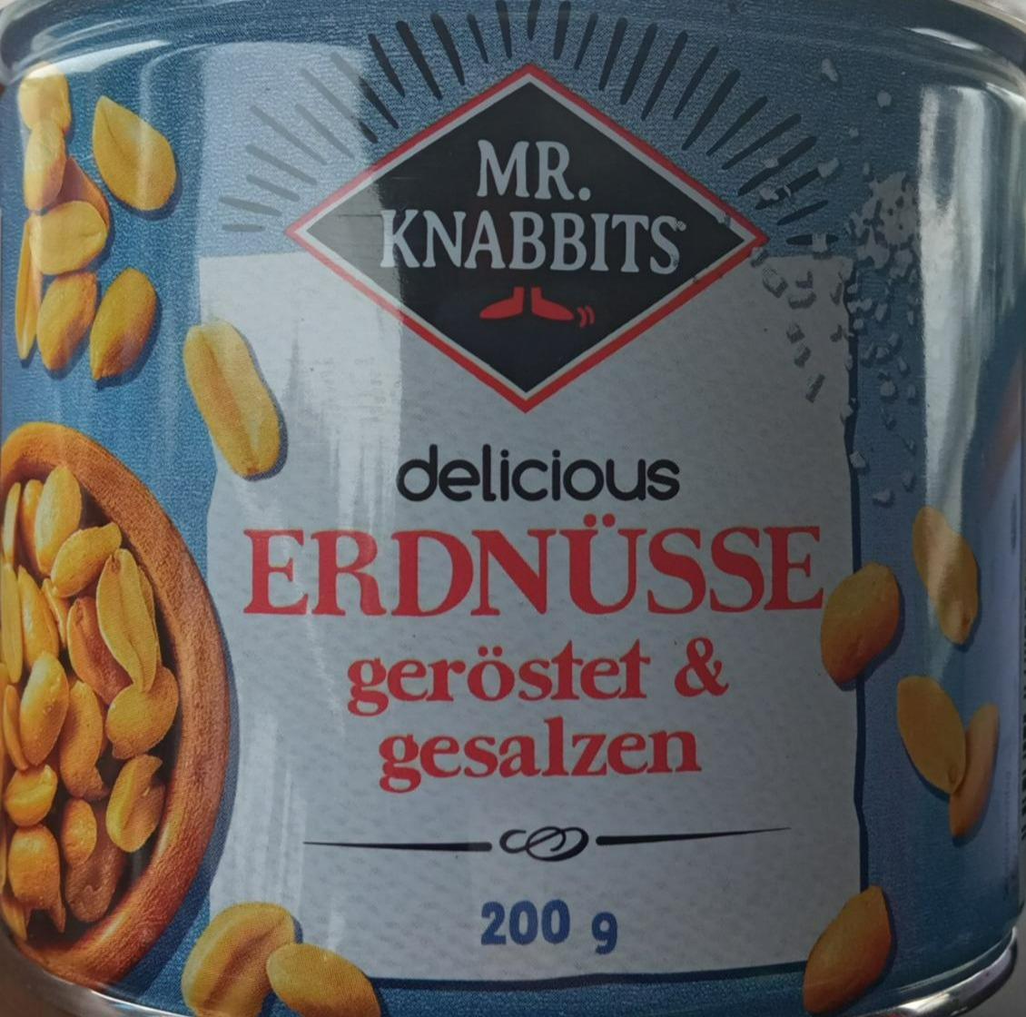 Fotografie - Delicious Erdnüsse geröstet & gesalzen Mr. Knabbits