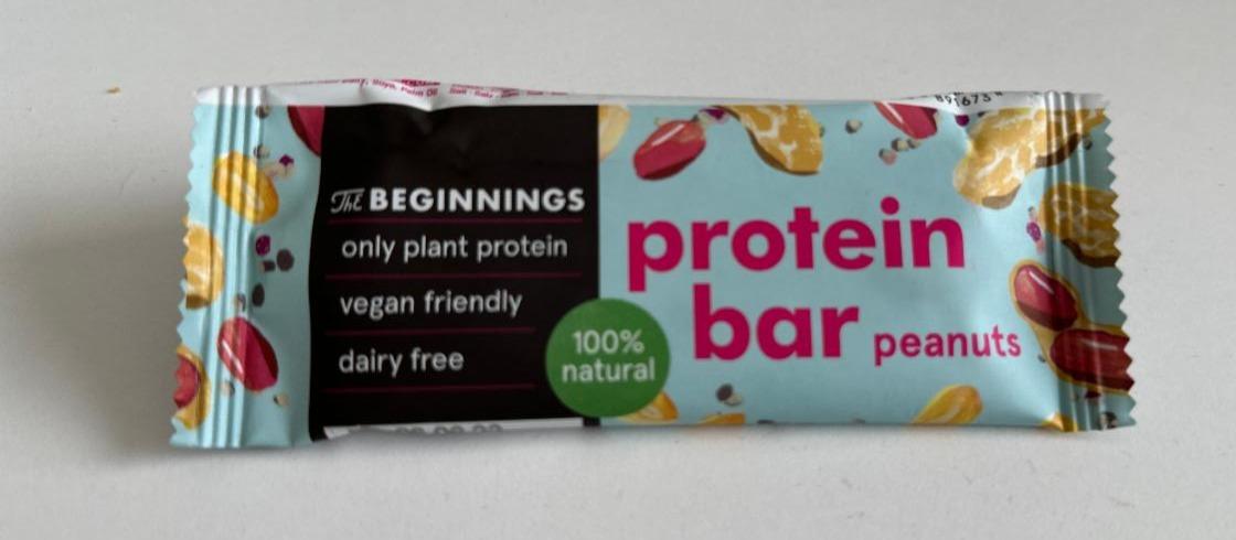 Fotografie - Protein bar peanuts The Beginnings