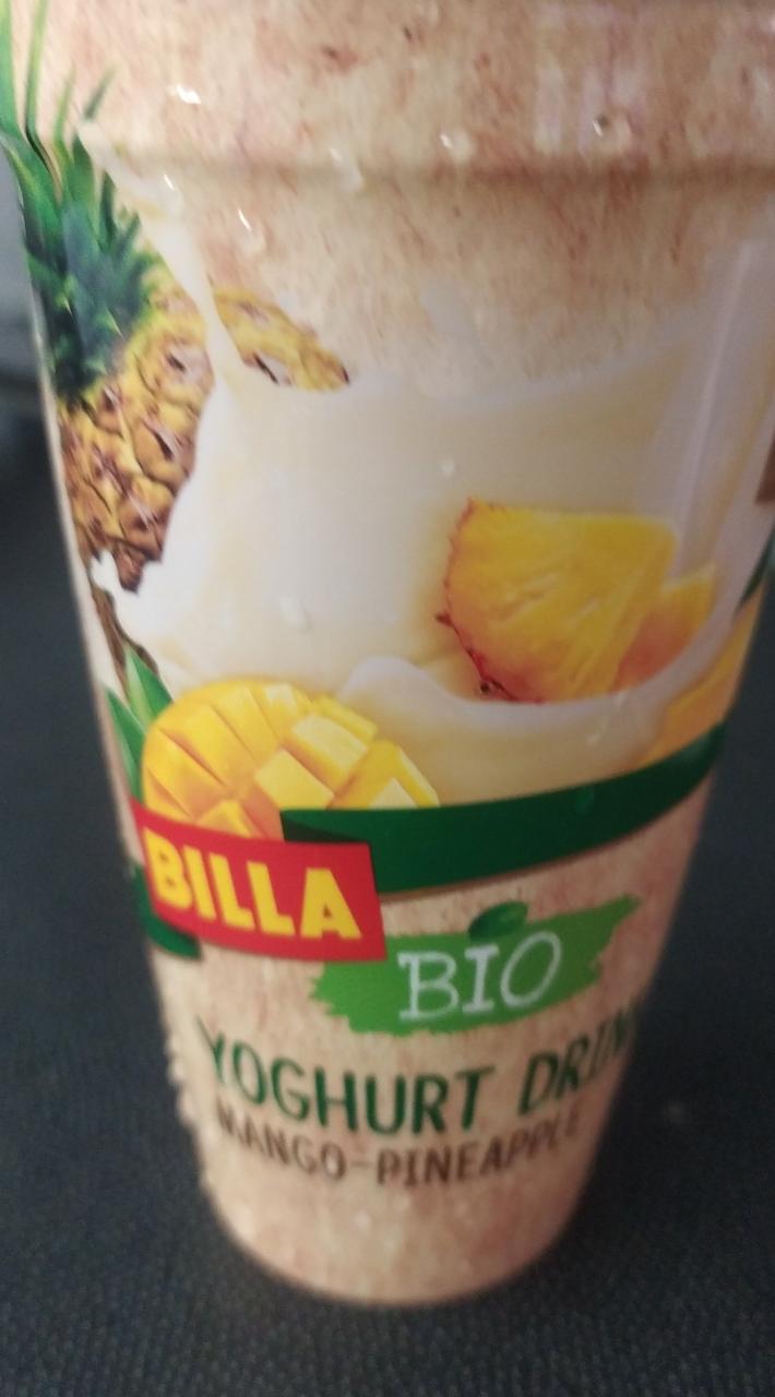 Fotografie - Bio yoghurt drink mango-pineapple Billa