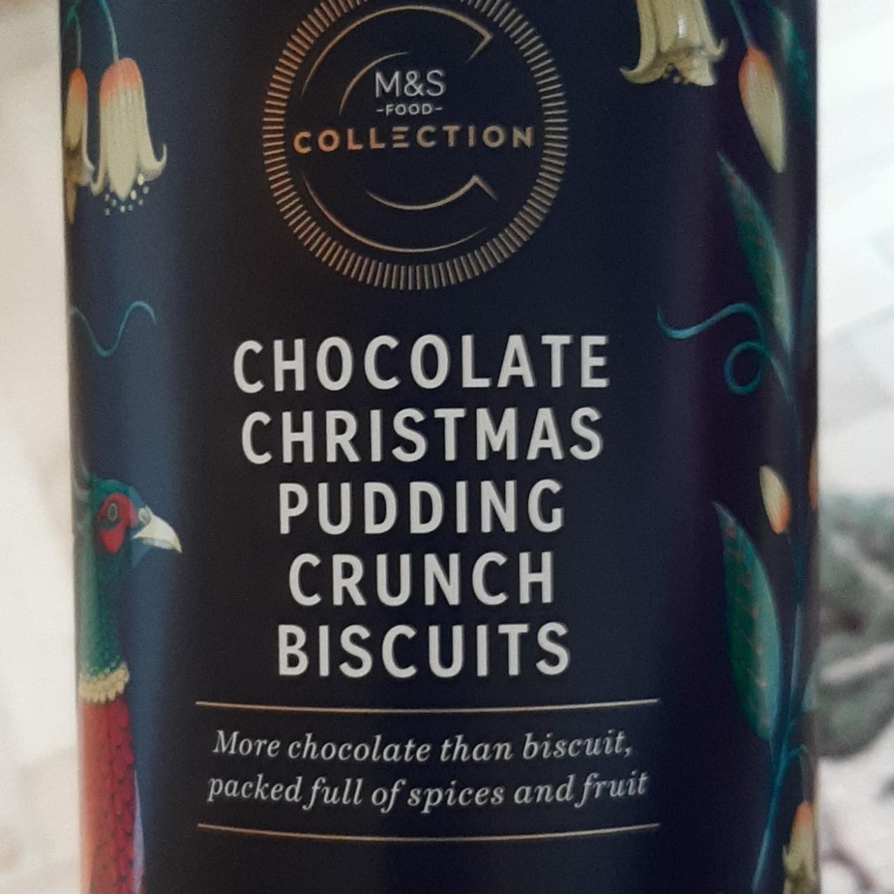Fotografie - Chocolate Christmas Pudding Crunch Biscuits M&S Food