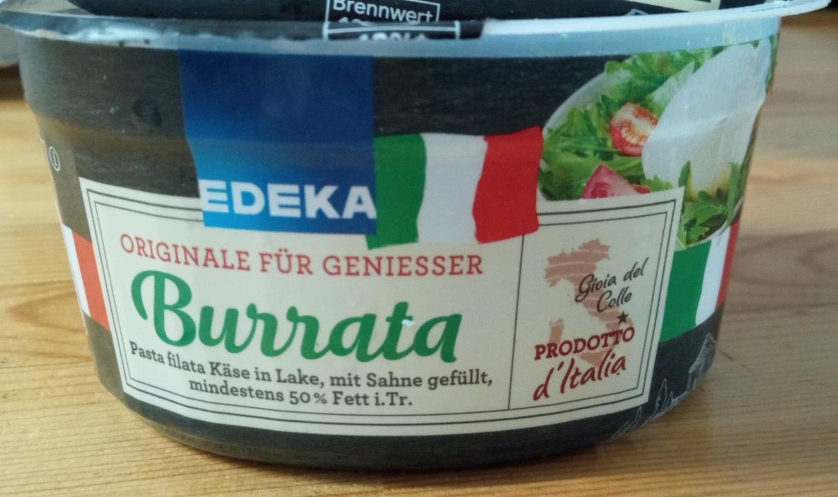 Fotografie - Italia Burrata 50% Fett i.Tr. Edeka