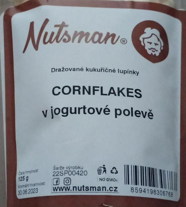 Fotografie - Cornflakes v jogurtové polevě Nutsman