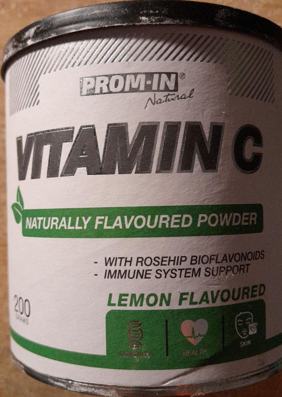 Fotografie - Vitamin C Naturally flavoured powder Lemon Prom-in