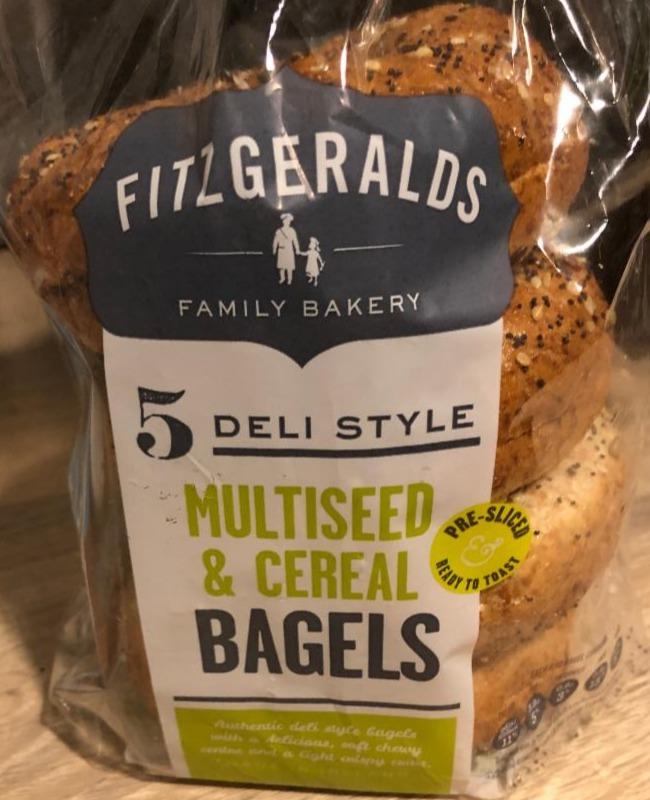 Fotografie - Fitzgeralds multiseed & cereal bagels