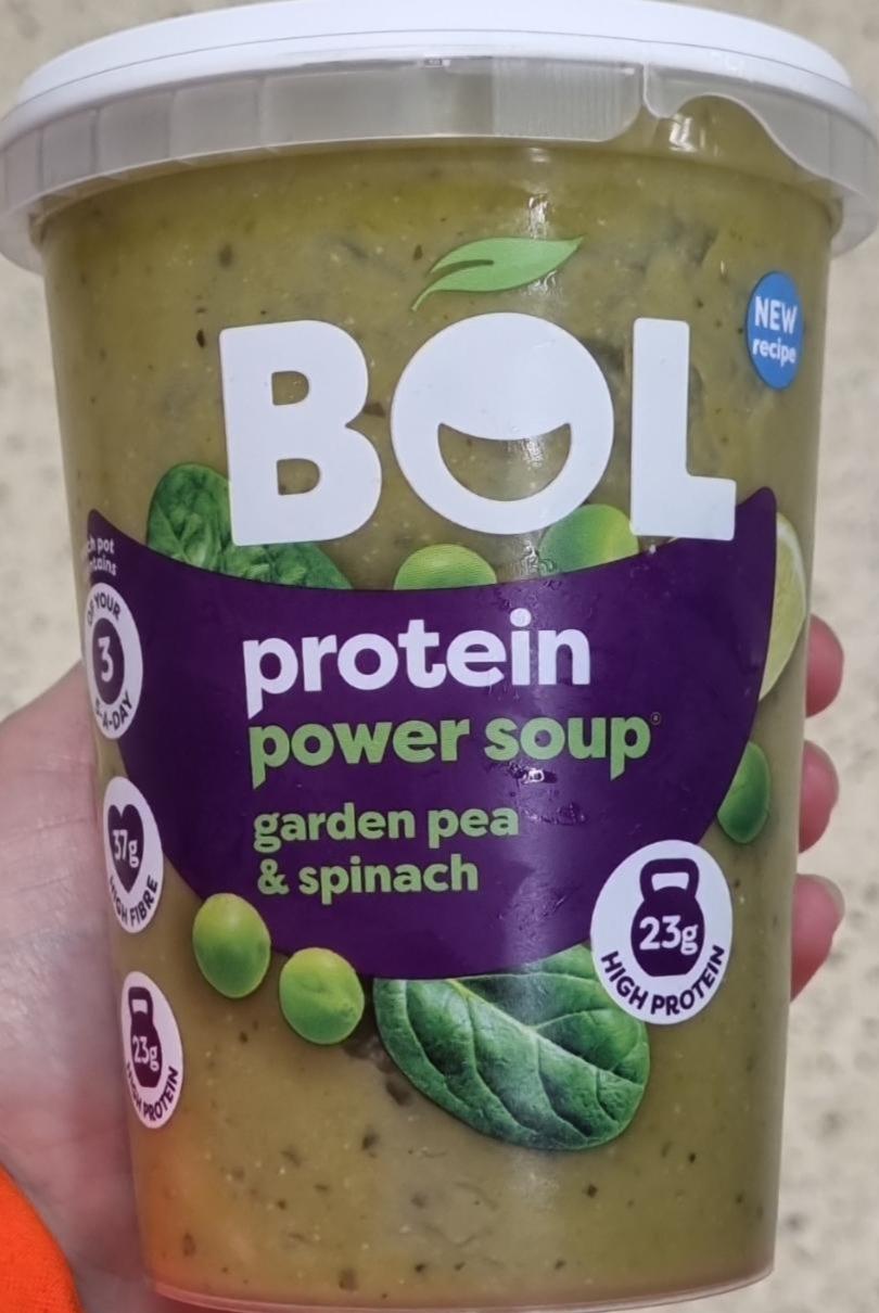 Fotografie - Protein Power Soup Garden Pea & Spinach Bol