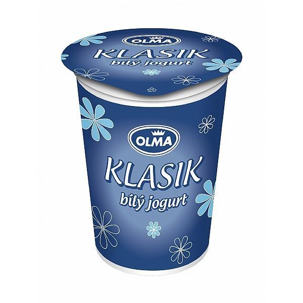 Fotografie - jogurt bílý 2,4% Klasik Olma