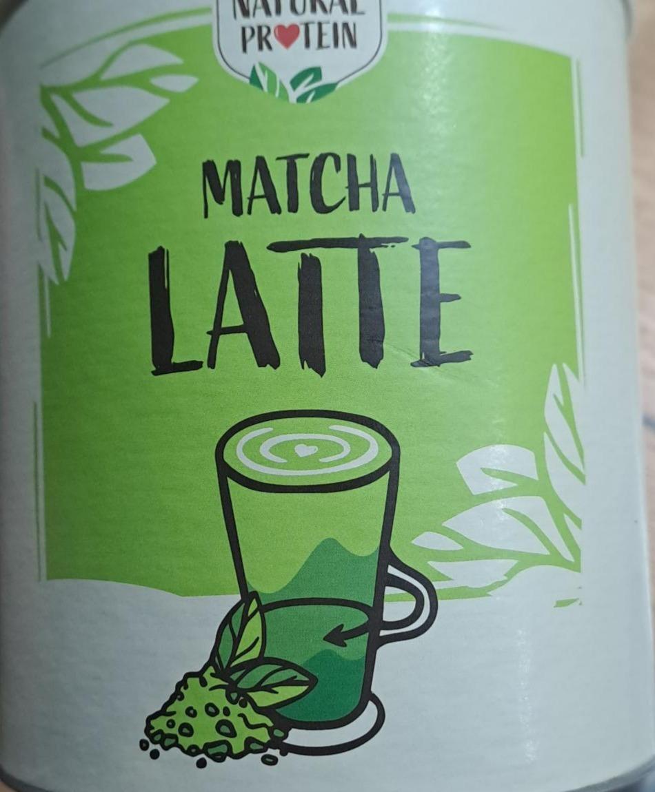 Fotografie - Matcha latte Natural protein