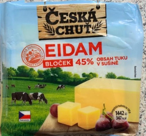 Fotografie - eidam bloček 45% Česká chuť