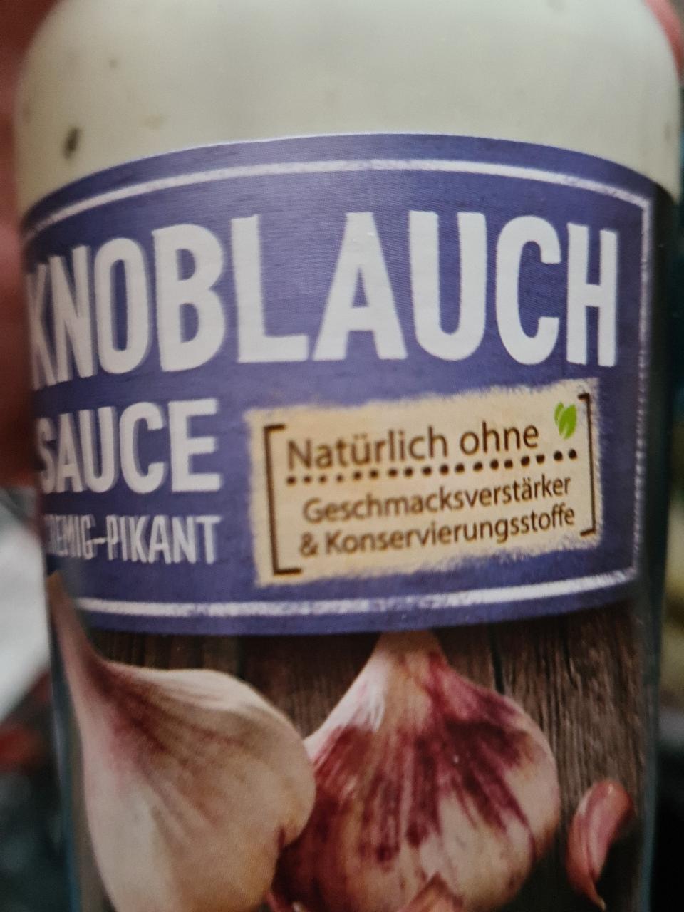 Fotografie - Knoblauch Sauce cremig-pikant Kühne
