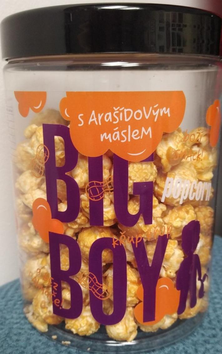 Fotografie - Popcorn s arašídovým máslem Big Boy